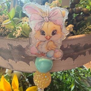 Cute Chick Badge Reel